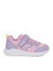 B Sprintye Kids Sneakers Anatomic with Hoop & Loop Closure Lilac