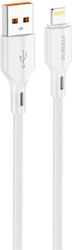 Foneng Braided USB-A to Lightning Cable White 1m Foneng Braided USB-A to Lightning Cable White 1m