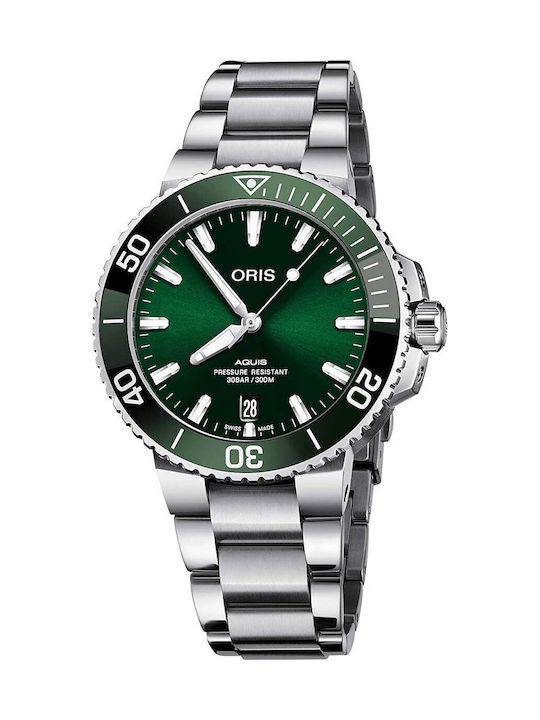Oris Ρολόι Αυτόματο με Μεταλλικό Μπρασελέ Oris Ρολόι Αυτόματο με Μεταλλικό Μπρασελέ