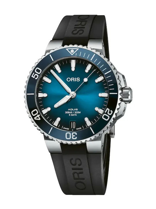 Oris Ρολόι Αυτόματο με Μεταλλικό Μπρασελέ