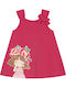 Girls Dress Sleeveless Red