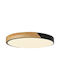 Metanor Ceiling Mount Light Black with Integrated LED