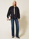 Damenjeans in Gerader Linie