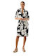 Summer Midi Dress for Wedding - Christening Multicolour