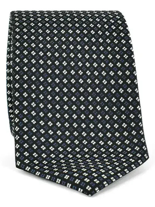 Makis Tselios Fashion Ανδρική Γραβάτα σε Μαύρο Χρώμα