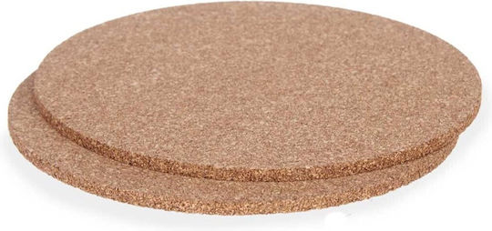 Atmosphera Round Cork Placemats 18cm 2pcs