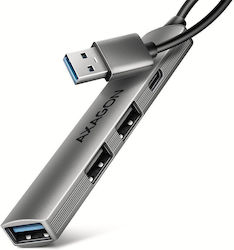 Axagon Hub USB 4 Porturi (USB-A) HUE-STA Axagon Hub USB 4 Porturi (USB-A) HUE-STA
