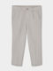 Kids Trousers Chino Linen Stone