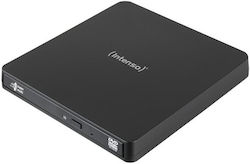 Intenso External Blu-ray 5401500 Eod 500bd Slim Usb 3.2 Gen 1×1 Black Intenso External Blu-ray 5401500 Eod 500bd Slim Usb 3.2 Gen 1×1 Black