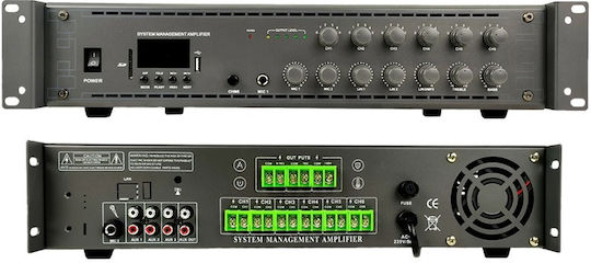 Ενισχυτής Ήχου Pa 4-16ω 70v 100v 180w Mp-180w