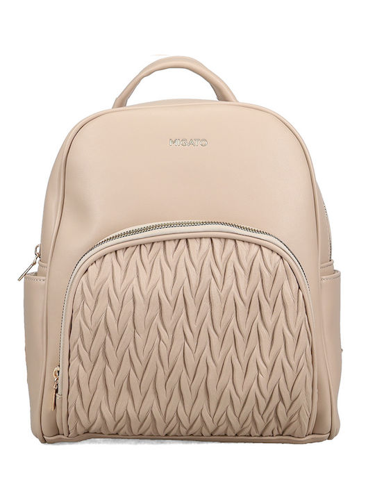 Damentasche Rucksack Beige