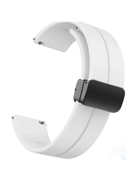 Wsshe Rubber Strap White 20mm