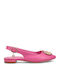 Slingback Ballerinas With strap Fuchsia