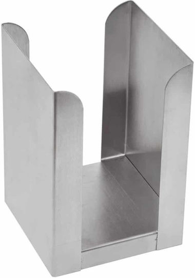 The Barstards Napkin Holder Silver 13.3x13cm 934