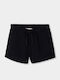 Kinder-Shorts/Bermudas Stoff Schwarz