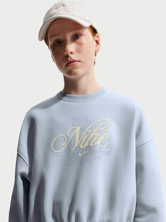 Nike Παιδικό Φούτερ Blue Blue