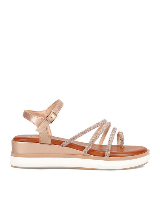 Summer Women's Platforms Rose Gold