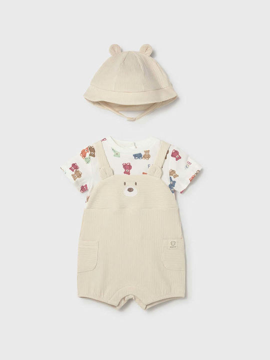 Mayoral Baby Bodysuit Light Beige