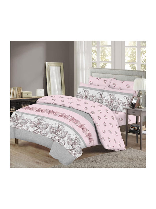 Marwa Sheet Sets Queen 240x260cm. Multicolour 4pcs