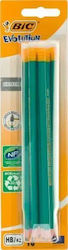 Bic Evolution Original 655 Hb Pencil Eraser 10 Pieces Blister Pack