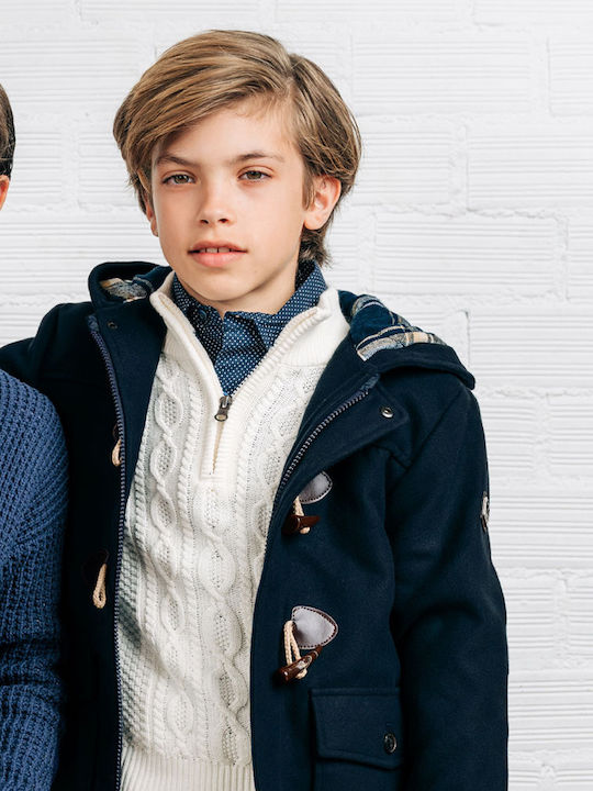 Energiers Kids Montgomery Coat Short Hooded Maren