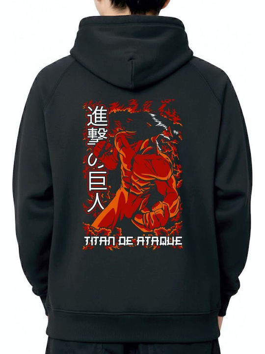 Hoodie One Piece Anime V3-28 Pop Culture Black
