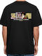 Oversized T-shirt One Piece Momo X Luffy Pop Culture Black