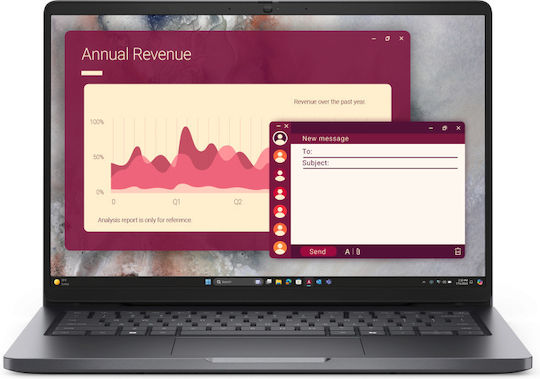 Dell Pro 14 PC14250 14" IPS FHD+ (Ultra 7-255U/16GB/1TB SSD/W11 Pro) (US Клавиатура)