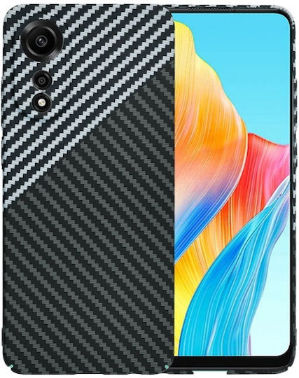 Θήκη Oppo A78 4g Techsuit Carbonite Fibershell Μαύρο Γκρι