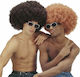 Perücke Afro Haar