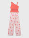 Set pentru copii cu pantaloni Vară 2buc Pink