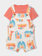 Kids Clothing Set with Pants Summer 2 Pieces Multicolour