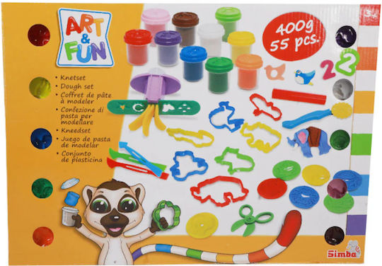 Simba Knete Spiel-Set Für Kinder Ab 6 Jahren 55 Stück