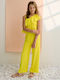 Kids' Set with Pants Summer 2pcs Yellow
