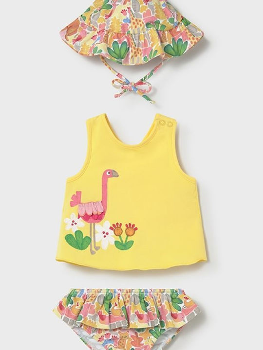 Mayoral Kinder Badeanzug Bademoden-Set Mustard