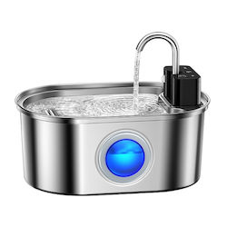 Rojeco Automată Adăpătoare / Fântână din oțel inoxidabil 2x 3.2lt Rojeco Automată Adăpătoare / Fântână din oțel inoxidabil 2x 3.2lt