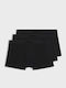 Power Power Ανδρικά Μποξεράκια Black 3Pack
