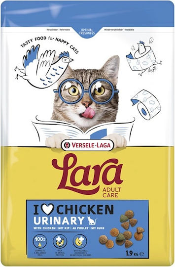 Lara Trockenfutter für erwachsene Katzen mit empfindlichem Harntrakt mit Huhn 1.9kg