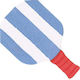 Xαρτοπετσέτες Luncheon Pickleball Paddle Blue Red Linen 16.5x16.5cm Caspari 15 Τεμάχια