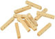 Wooden Beads Lusy By Artemio 3 Holes 5.2x30mm 12 Packages