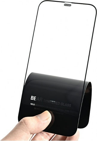 Bear Vollkleber Privatsphäre Displayschutzfolie (iPhone 17 / 17 Pro / 16 Pro)