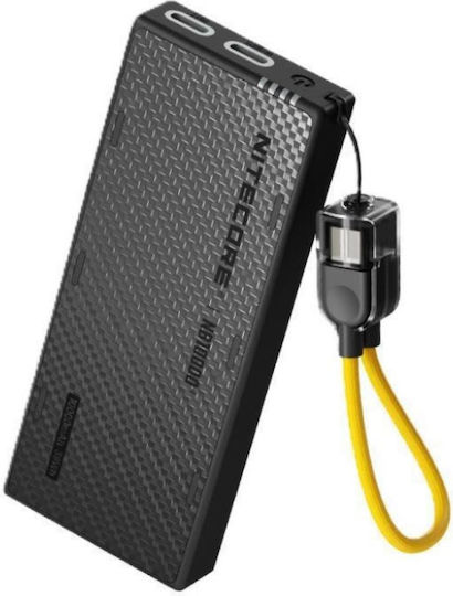 NiteCore NB10000 Power Bank 10000mAh cu 2 Porturi USB-C Negru