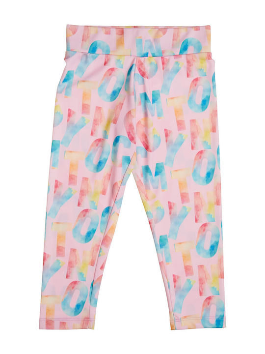 Gym Tonic Kinder Leggings Capri Rosa Gym Tonic