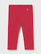 Kinder Leggings Lang Red