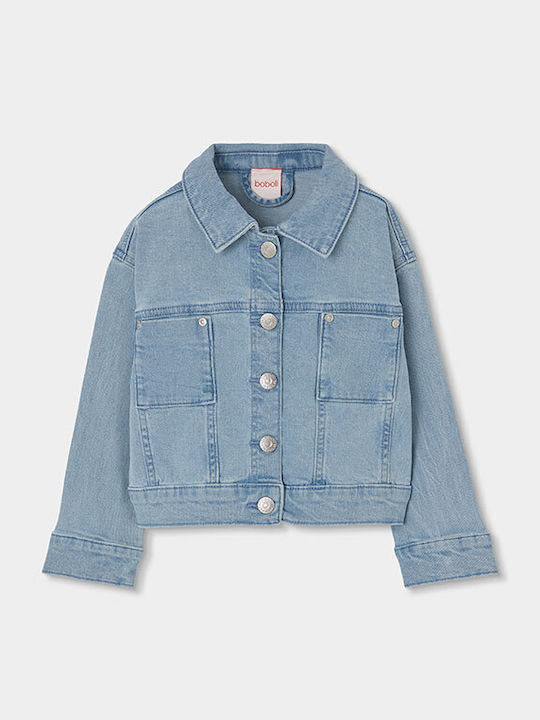 Geacă Denim Pentru Copii Bleach