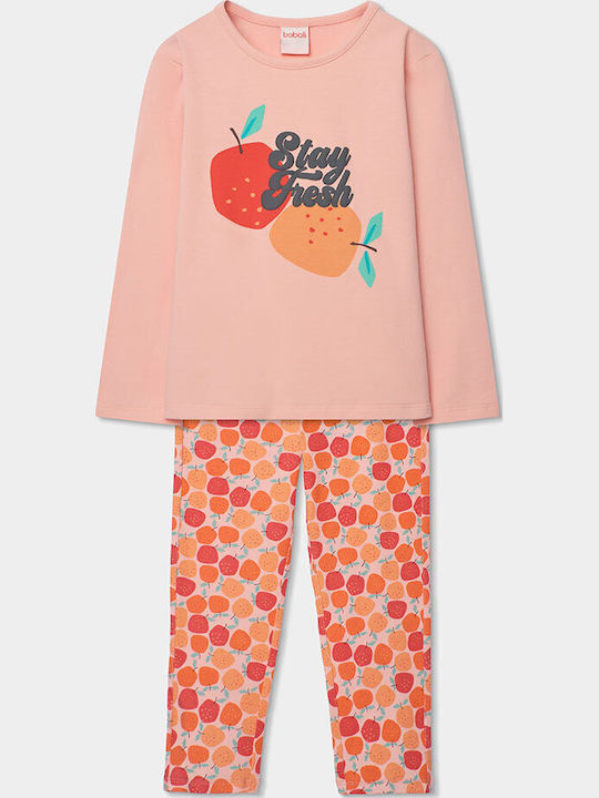 Boboli Kinder Schlafanzug Orange