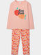 Boboli Kinder Schlafanzug Orange