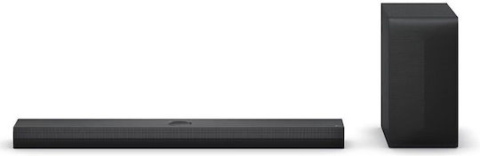 LG DS70TY Soundbar Bluetooth και HDMI 400W με Ασύρματο Subwoofer Μαύρο
