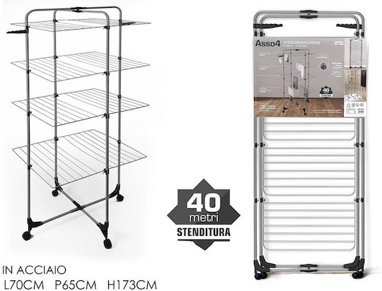 Vestiamo Casa Boden Klappbar mit Aufhängelänge 40m Vestiamo Casa Boden Klappbar mit Aufhängelänge 40m