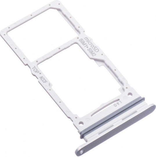 Handy SIM/SD-Kartenhalter Samsung Galaxy A33 5G A336 Silber